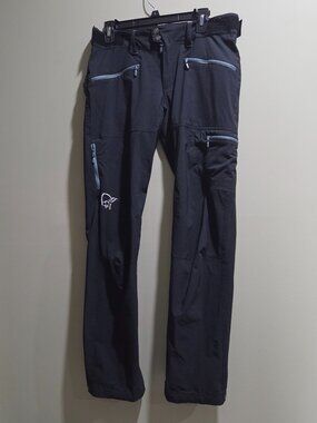 Norrona Womens Falketind Flex1 Heavy Duty Pant black size M